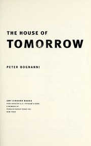The house of tomorrow  Cover Image