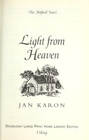 Light from heaven Cover Image