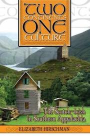 Two continents, one culture : the Scotch-Irish in Southern Appalachia  Cover Image