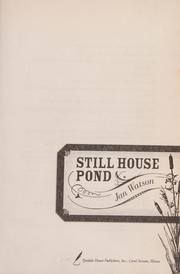 Still House Pond  Cover Image